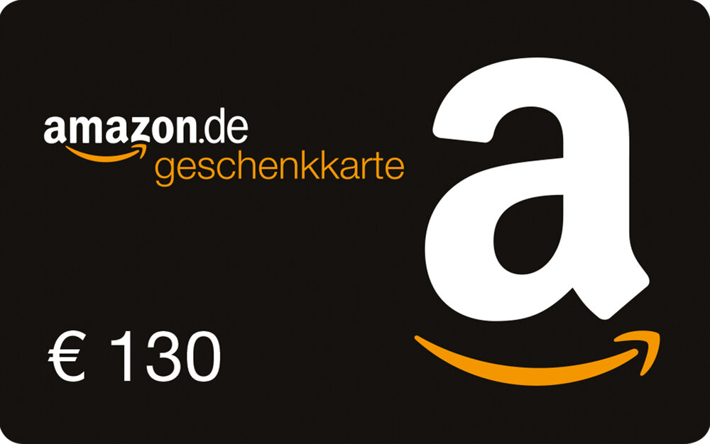 130,– € Amazon.de-Gutschein