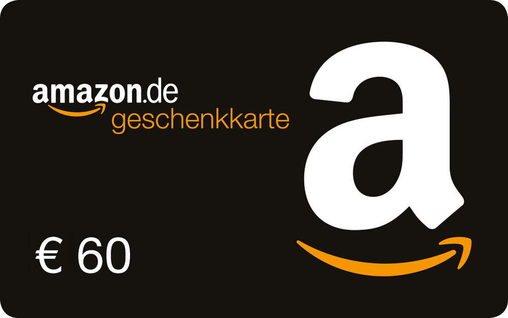 Amazon.de-Gutschein 60,– €