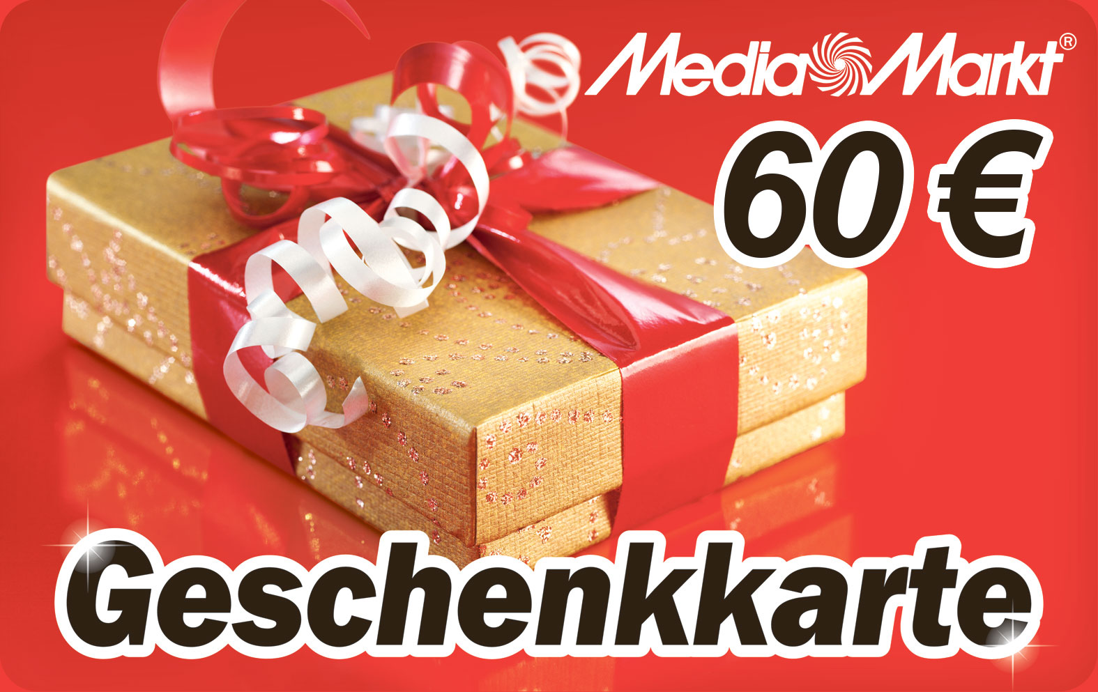 60,&ndash; &euro; MEDIA MARKT-Gutschein