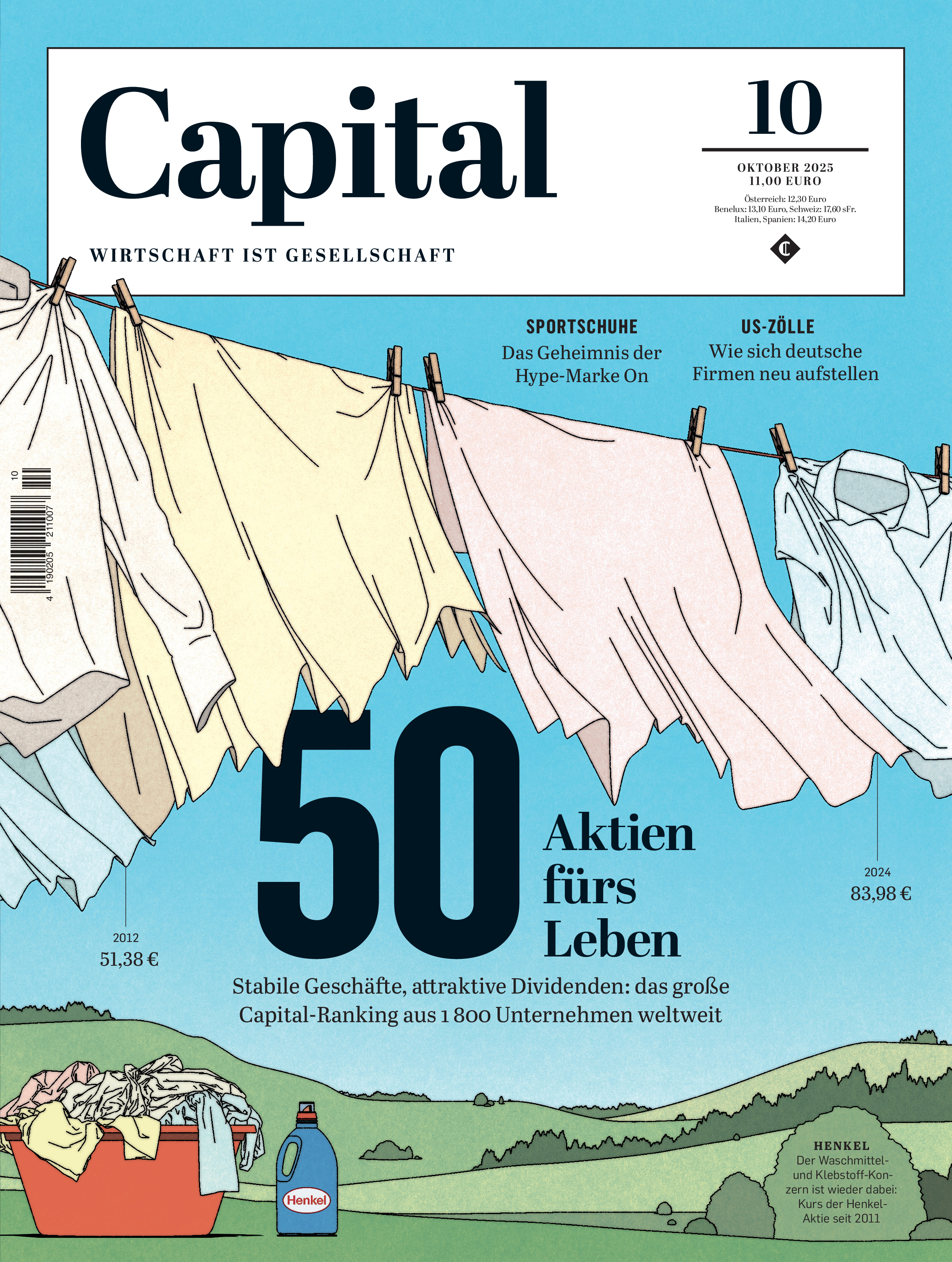 CAPITAL Prämienabo mit 12 Ausgaben