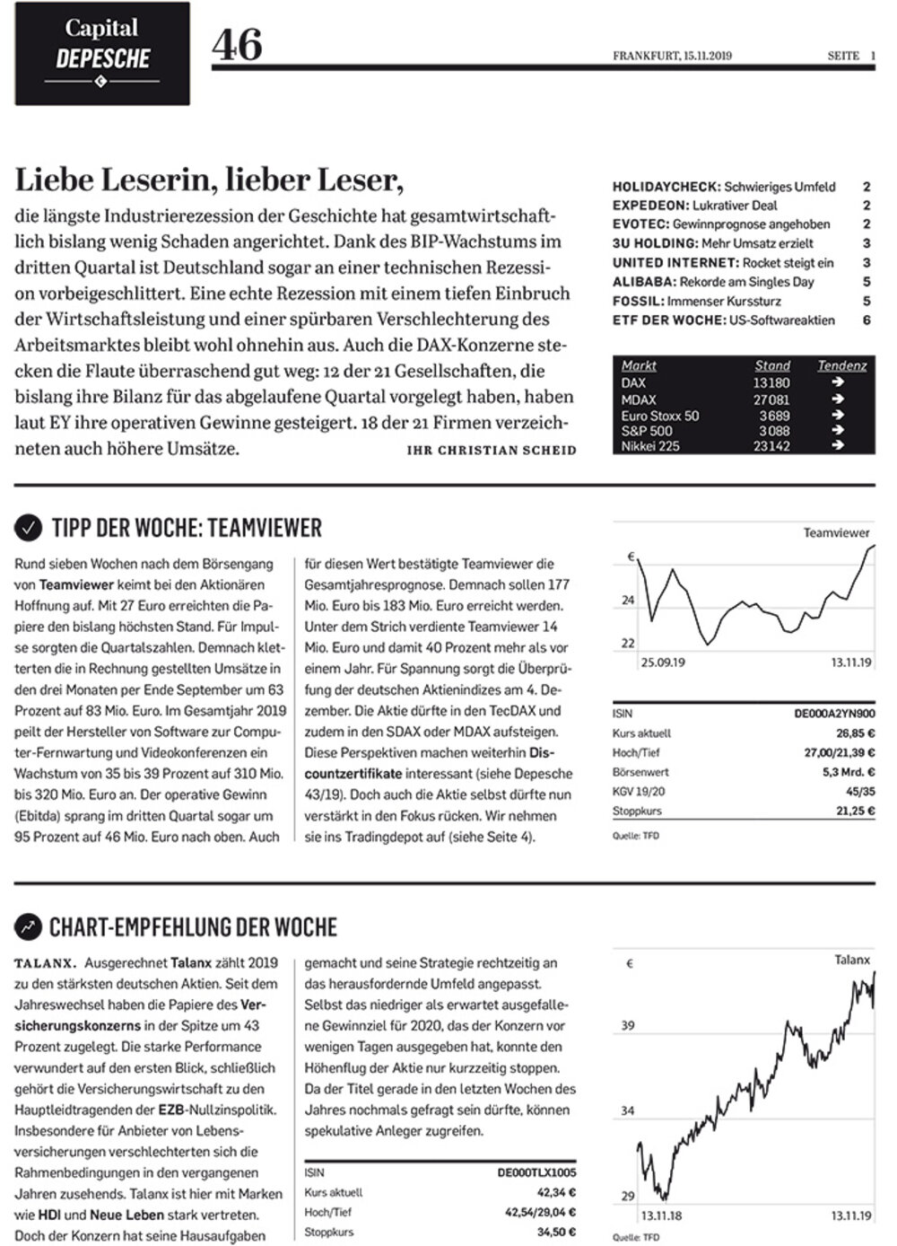 CAPITAL DEPESCHE-Digitalabo