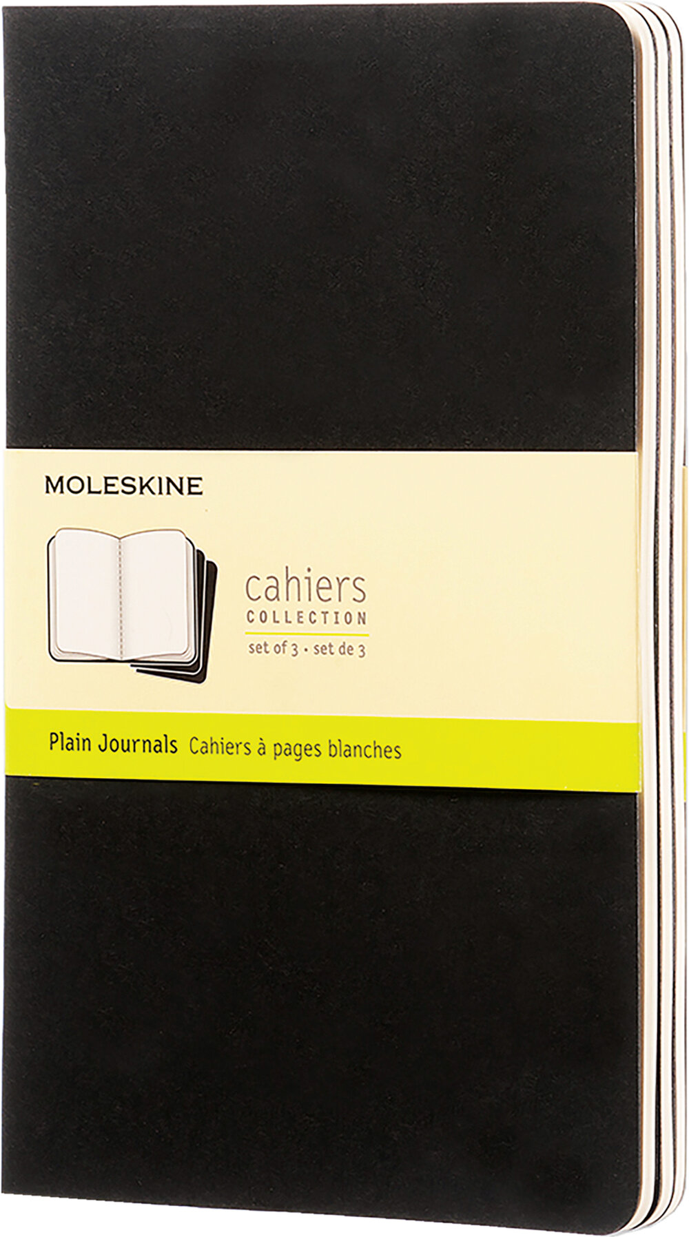 MOLESKINE Notizheft „Cahier Journal“, 3er-Set