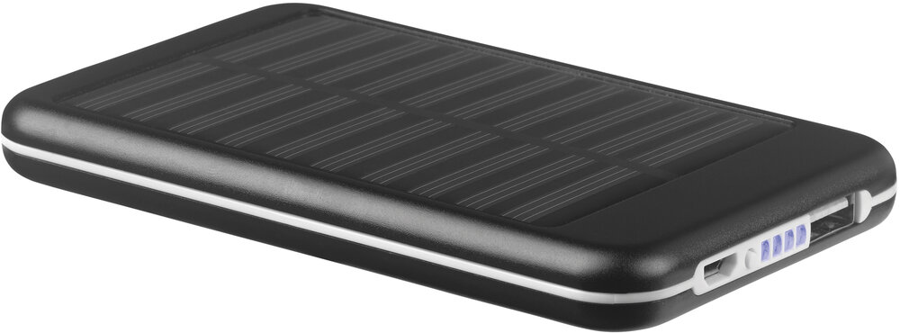 Powerbank 4000 mAh mit Solarzellen Powerbank 4000 mAh mit Solarzellen